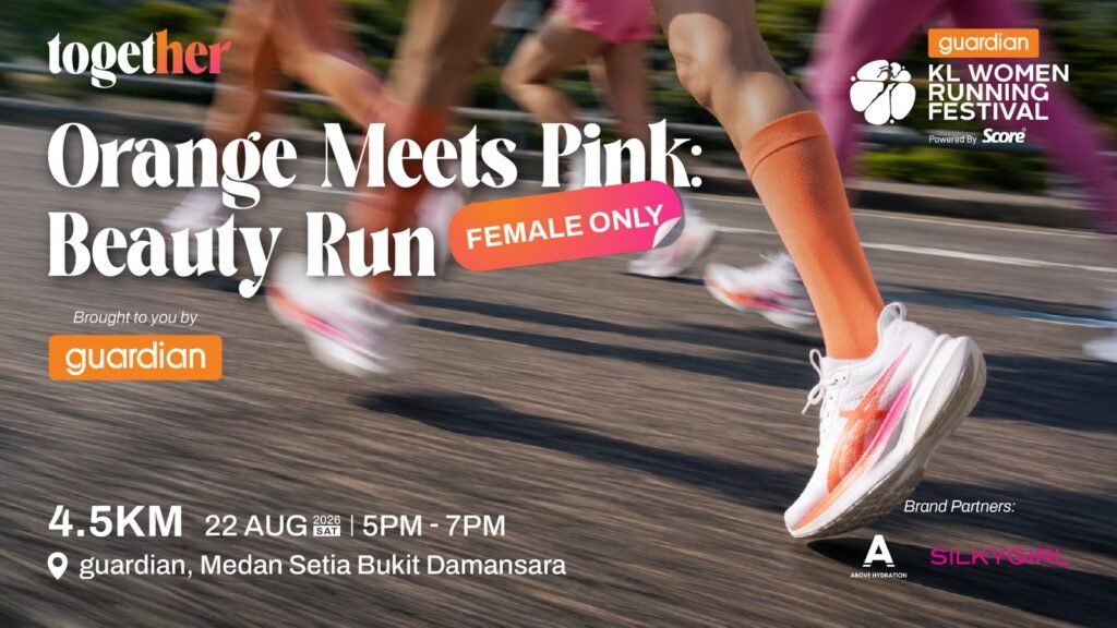 Orange Meet Pink: Beauty Run with Together Run Club