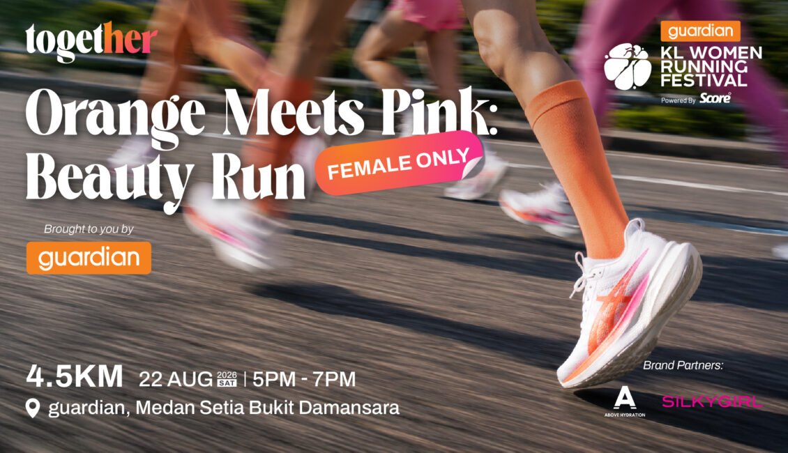 Orange Meet Pink: Beauty Run with Together Run Club event banner