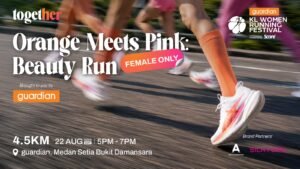 Orange Meet Pink: Beauty Run with Together Run Club