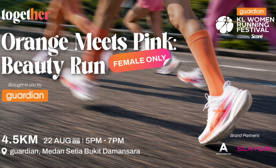 Orange Meet Pink: Beauty Run with Together Run Club event banner