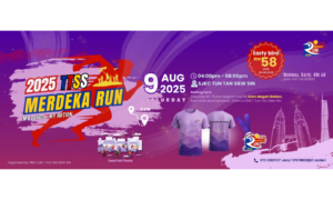 TTSS Merdeka Run 2025 event poster