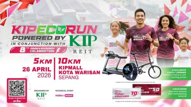 KIP ECO RUN 2026 @ KIPMALL KOTA WARISAN