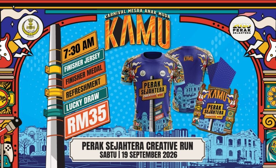 Perak Sejahtera Creative Run event banner