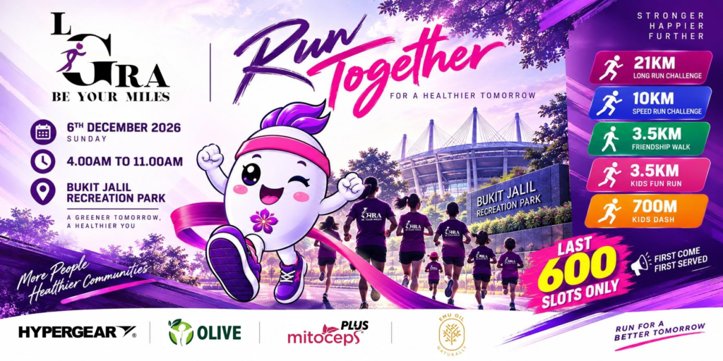 Bukit Jalil Half Marathon & 10km Friendship Run by LGRA 2026
