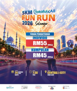 Takaful4All FUN RUN 2026  Edisi Selangor