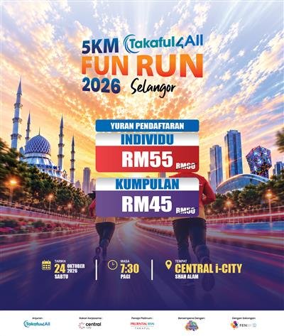 Takaful4All FUN RUN 2026  Edisi Selangor