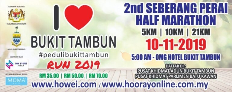 2nd Seberang Perai Half Marathon 2019