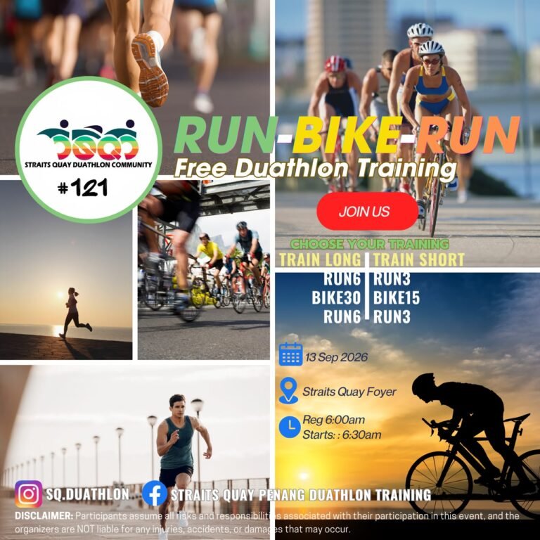 SQDTT #121 RUN-BIKE-RUN Free Duathlon Training
