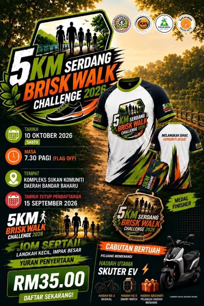 5km Serdang Brisk Walk Challenge 2026