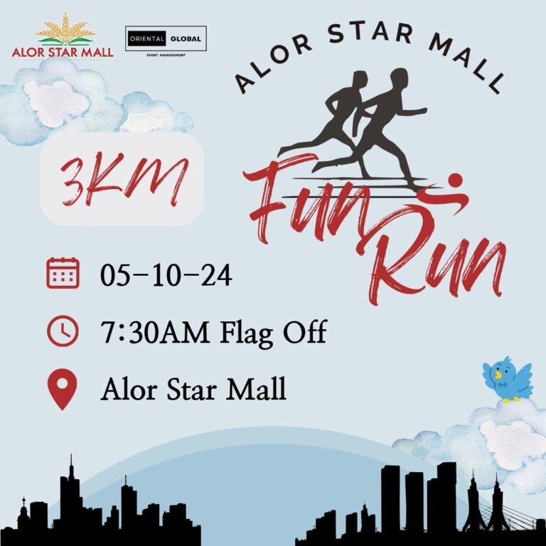 Alor Star Mall Fun Run 3KM 2024