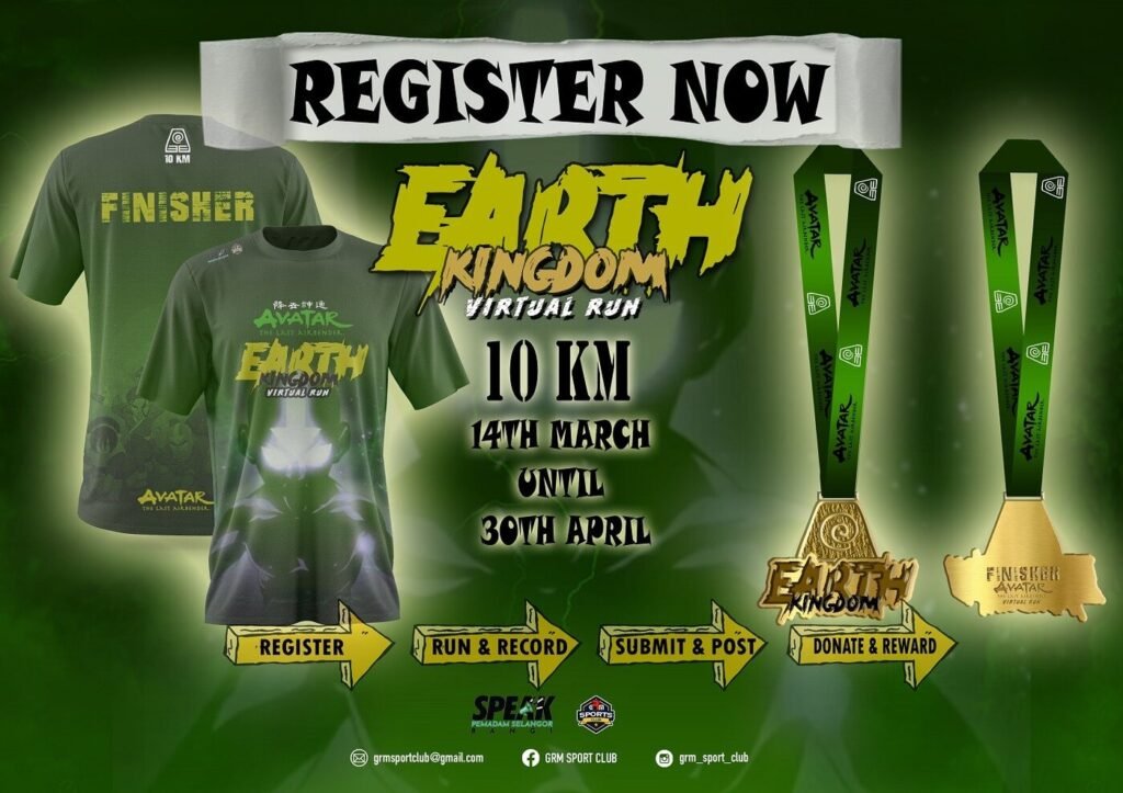 AVATAR THE LAST AIRBENDER: EARTH KINGDOM VIRTUAL RUN