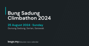 Bung Sadung Climbathon 2024 - lesgo.my event card (no organiser poster available)