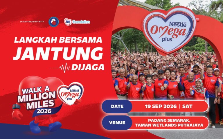 Nestlé Omega Plus Walk a Million Miles 2026