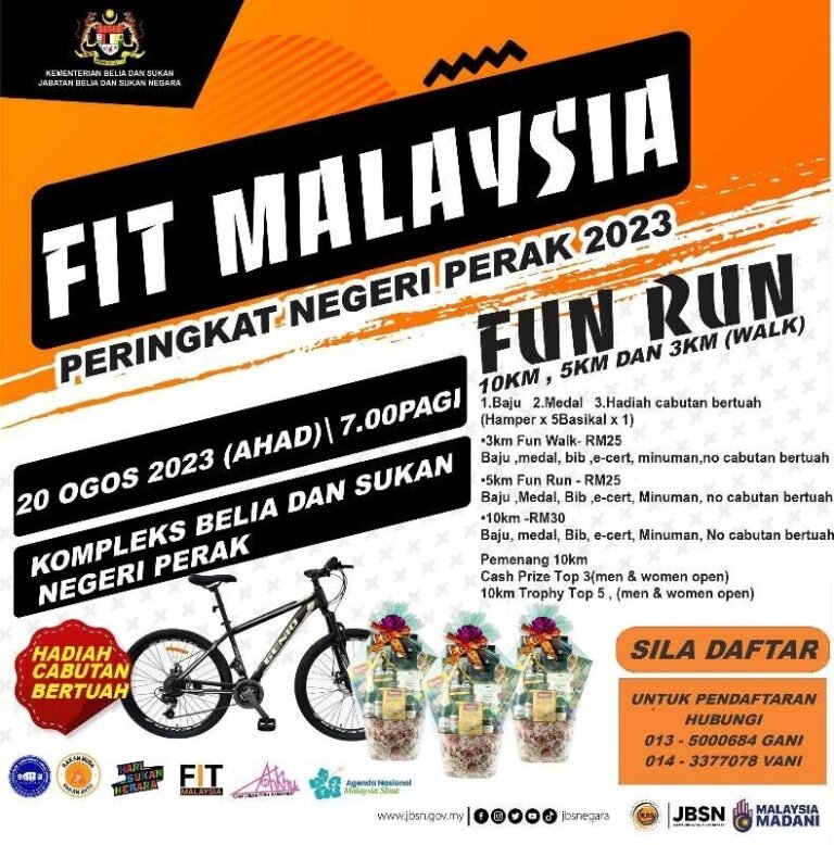 Fit Malaysia Perak Run 2023