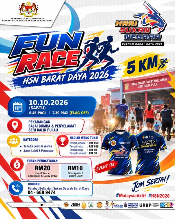 Fun Race HSN Barat Daya 2026