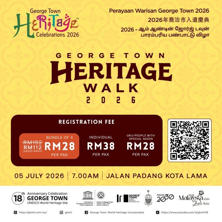 George Town Heritage Walk 2026