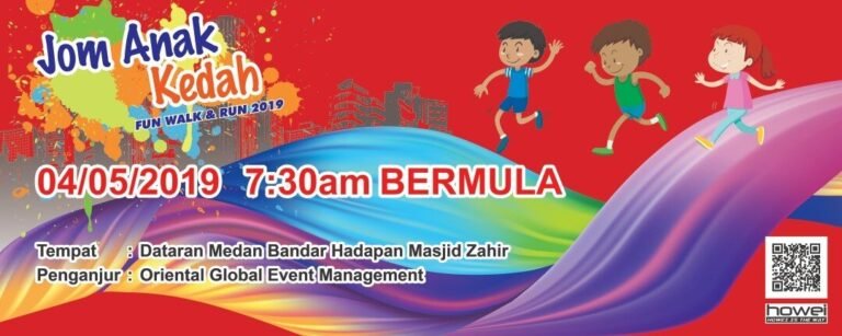 Jom Anak Kedah Fun Walk & Run 2019