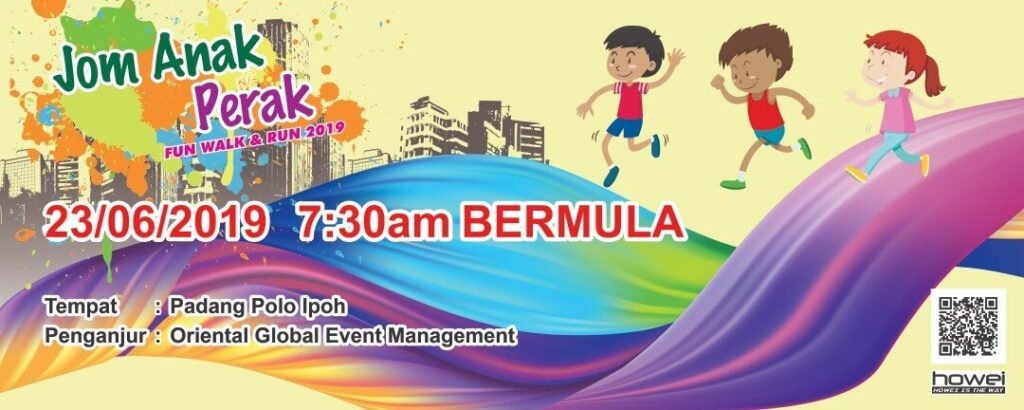 Jom Anak Perak Fun Walk & Run 2019