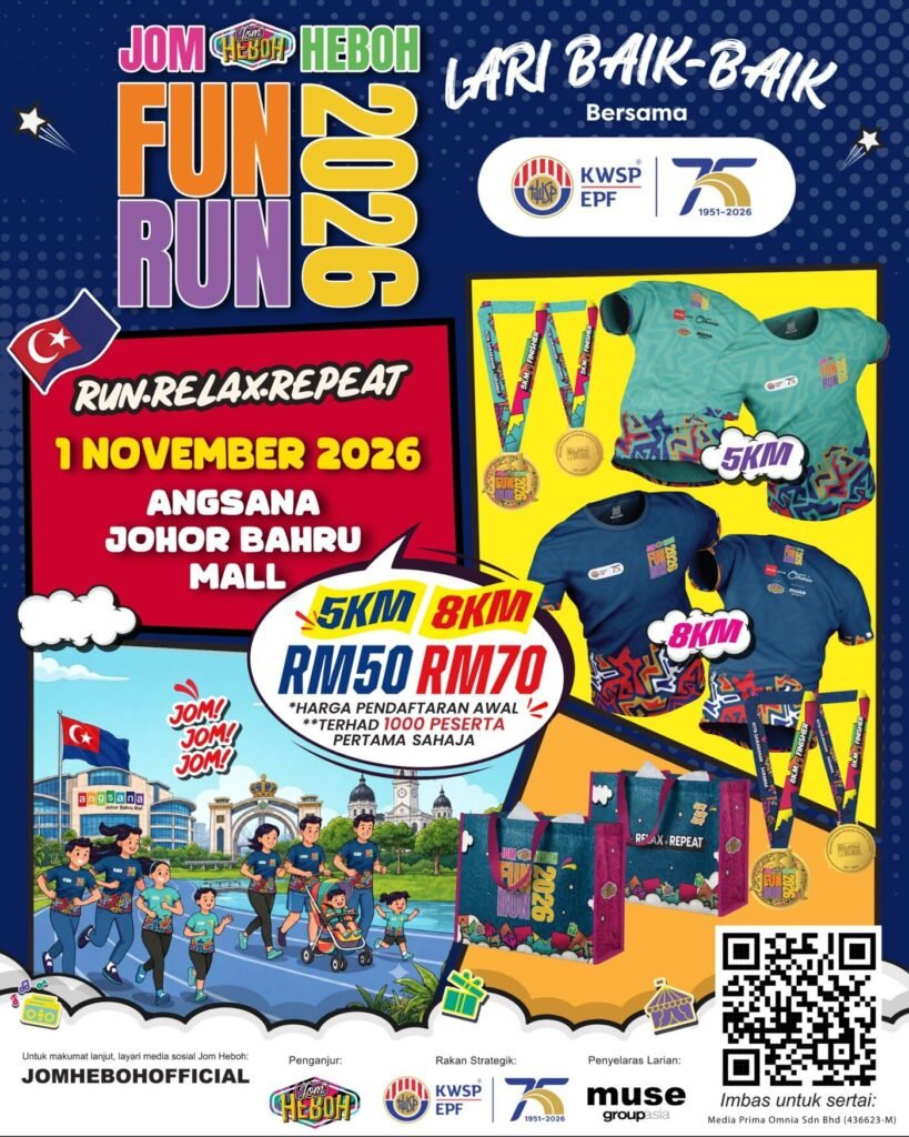 Jom Heboh Fun Run 2026 @ Johor