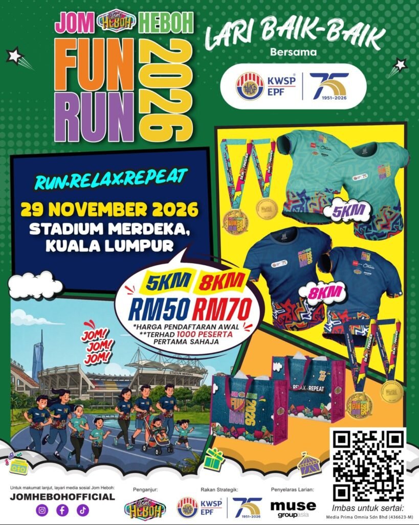 Jom Heboh Fun Run 2026 @ Kuala Lumpur