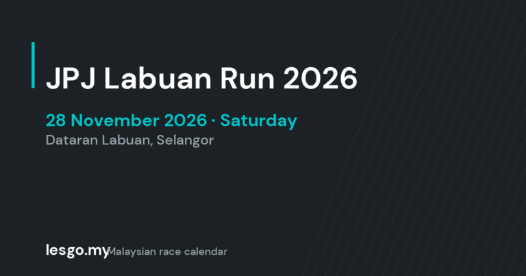 JPJ Labuan Run 2026 - lesgo.my event card (no organiser poster available)