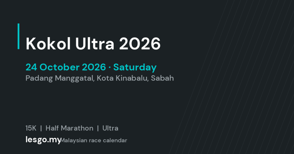 Kokol Ultra 2026 - lesgo.my event card (no organiser poster available)