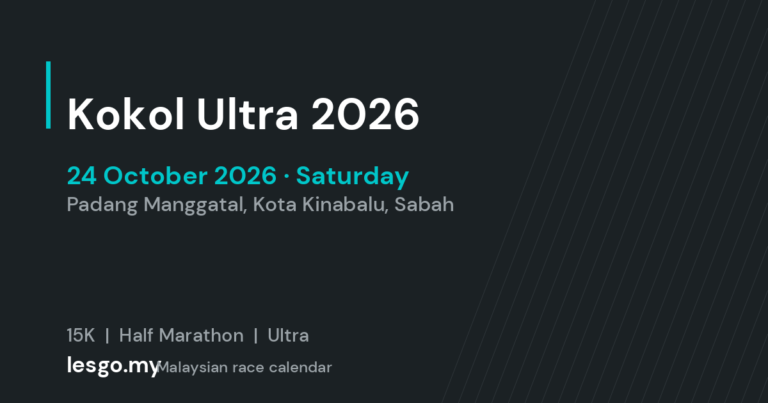 Kokol Ultra 2026 - lesgo.my event card (no organiser poster available)