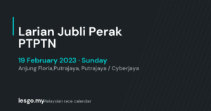 Larian Jubli Perak PTPTN - lesgo.my event card (no organiser poster available)