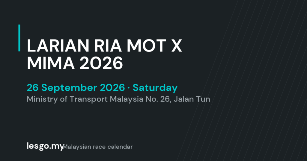 LARIAN RIA MOT X MIMA 2026 - lesgo.my event card (no organiser poster available)