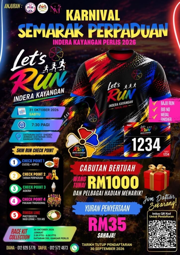 Let’s Run Indera Kayangan Perlis 2026