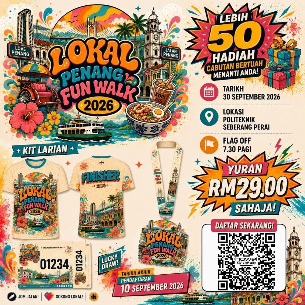 Lokal Penang Fun Walk 2026