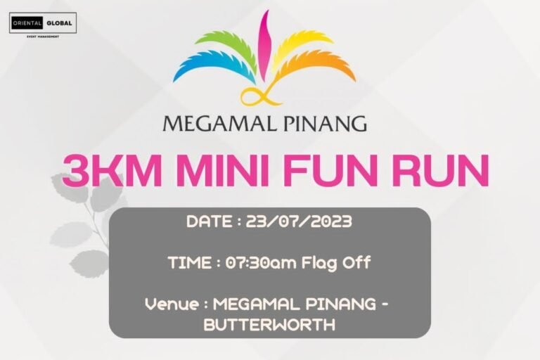Megamal Pinang 3km Mini Fun Run