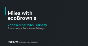 Miles with ecoBrown’s - lesgo.my event card (no organiser poster available)