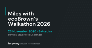 Miles with ecoBrown’s Walkathon 2026 - lesgo.my event card (no organiser poster available)