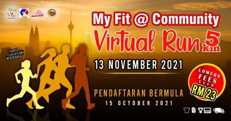 MY FIT @ COMMUNITY VIRTUAL RUN 5KM