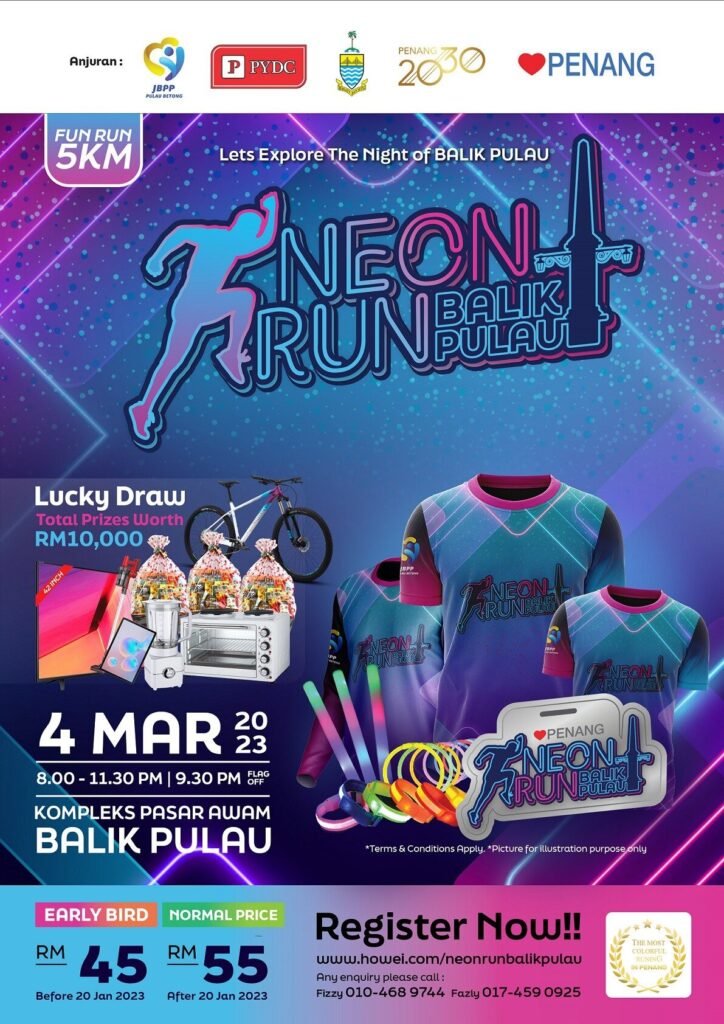 Neon Run Balik Pulau