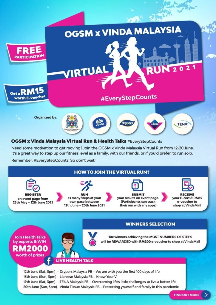 OGSM X Vinda Malaysia Virtual Run