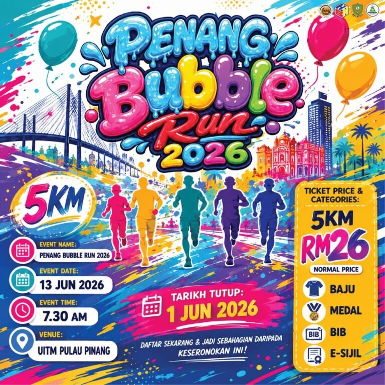 Penang Bubble Run 2026