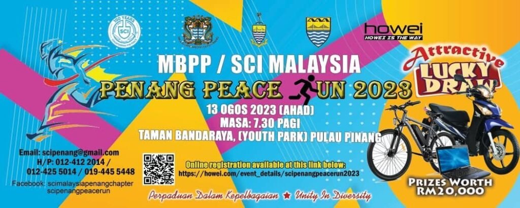 Penang International Peace Run 2023