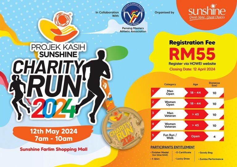Projek Kasih Sunshine Charity Run 2024