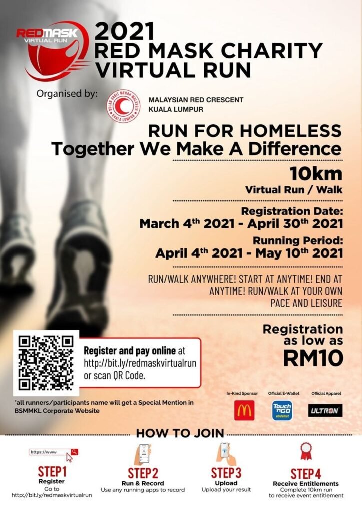 RED MASK VIRTUAL CHARITY RUN