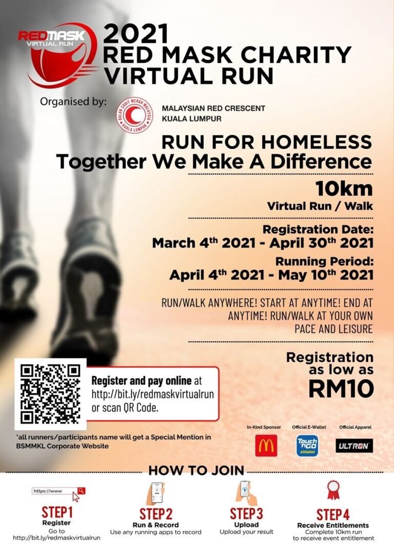 RED MASK VIRTUAL CHARITY RUN