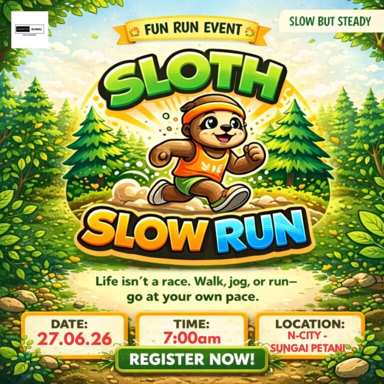 Sloth Slow Run 2026 – Sungai Petani
