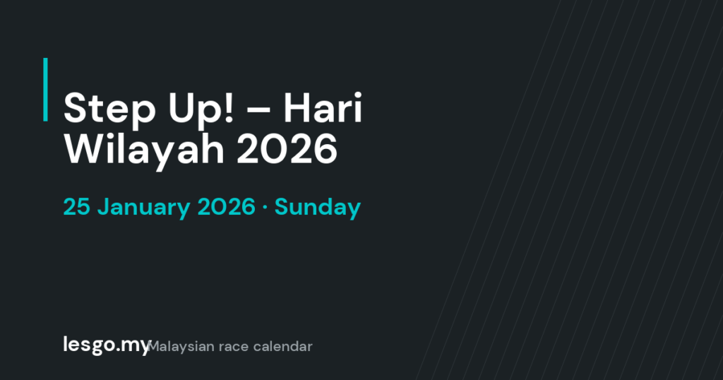 Step Up! – Hari Wilayah 2026 - lesgo.my event card (no organiser poster available)