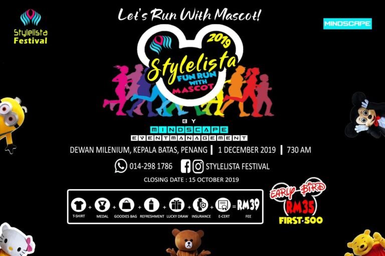 Stylelista Fun Run With Mascot