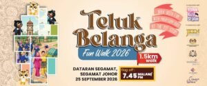 Teluk Belanga Fun Walk race poster