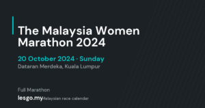 The Malaysia Women Marathon 2024 - lesgo.my event card (no organiser poster available)