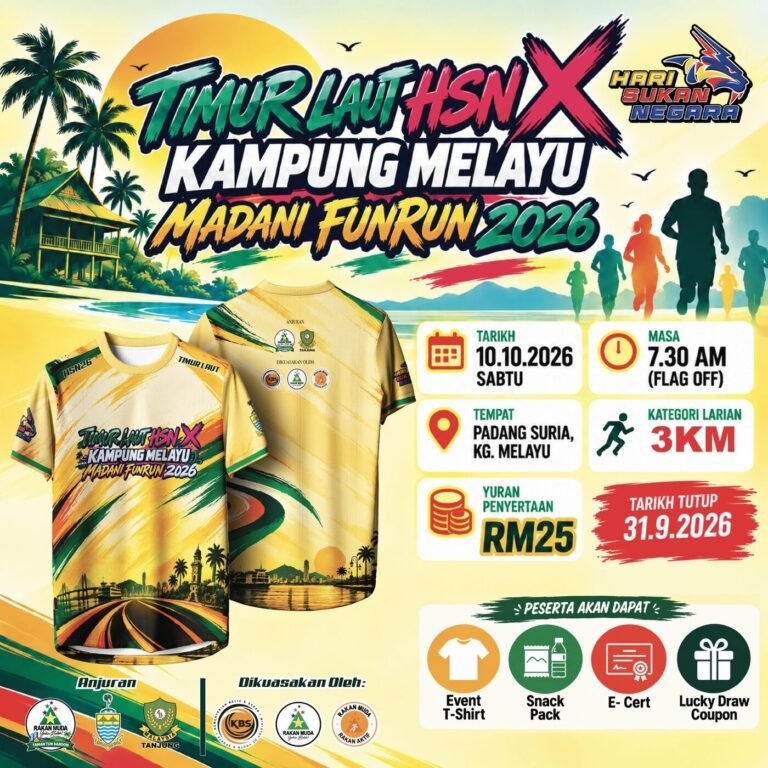 Timur Laut HSN X Kampung Melayu Madani Funwalk 2026