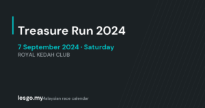 Treasure Run 2024 - lesgo.my event card (no organiser poster available)