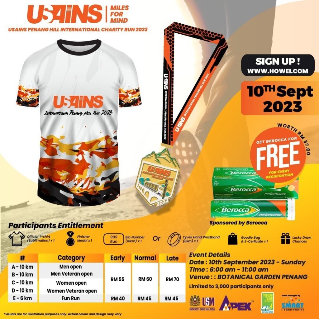 Usains Penang Hill International Charity Run 2023